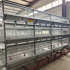 3-9 Floor Farm Battery Chicken Cage With Automatic System High Density