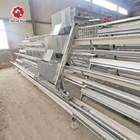 A Type Poultry Battery Layer Chicken Cage System Hot Galvanized Q235 Steel Wire