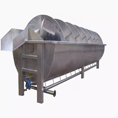 Chicken Claw Pre-Chilling Machine 6m Poultry The Beheaded Chicken Feet Cooling Machine Scale Meat Processing Plant